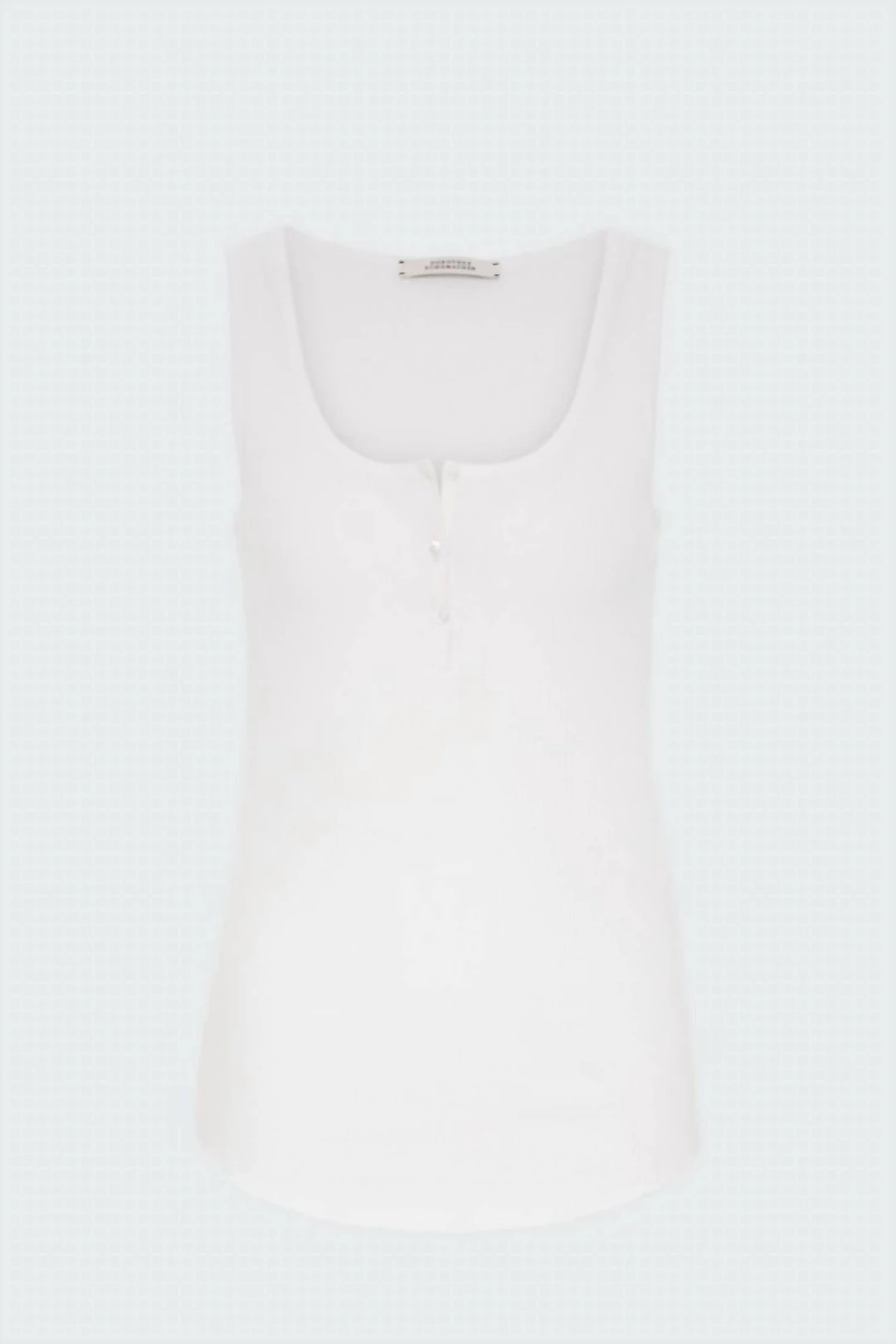 Wholesale βοΈ Dorothee Schumacher π© women Soft Rib Tank Top in Camellia White π₯° 1 Wholesale βοΈ Dorothee Schumacher π© women Soft Rib Tank Top in Camellia White π₯°