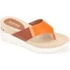 Best Pirce 🎉 Kenneth Cole Reaction Blaire 👩 Womens Logo Slides Thong 🩴 Sandals 🤩
