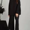 Best reviews of 🛒 Lucca 👩 women Meri Mock Neck Sweater in Black 🌟