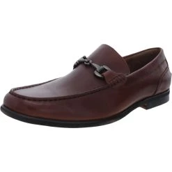 Best Pirce 🎉 Kenneth Cole Reaction Crespo Loafer 2.0 Mens Leather Slip On Penny Loafers 🎁