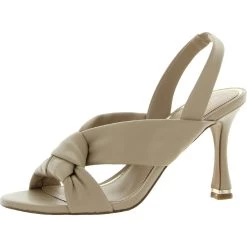 Budget 🤩 Kenneth Cole Reaction Belinda 85 👩 Womens Faux Leather Slip On Slingback 🩴 Sandals ❤️