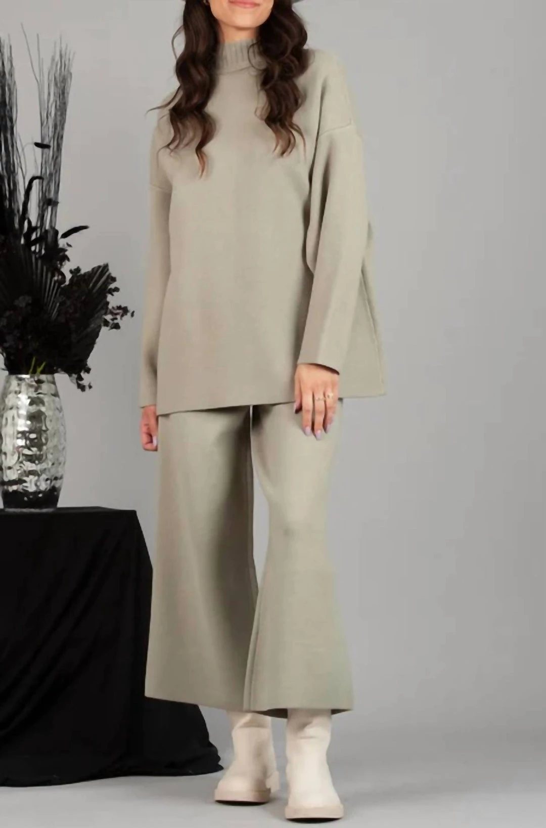 Hot Sale π€© Lucca π© women Meri Mock Neck Sweater in Pistachio π₯ 1 Hot Sale π€© Lucca π© women Meri Mock Neck Sweater in Pistachio π₯