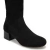Hot Sale 🎁 Kenneth Cole Reaction Road Stretch 👩 Womens Faux Suede Block Heel Ankle 🥾 Boots 💯