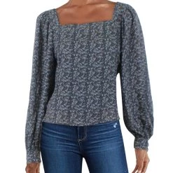 Wholesale π€© Lucca π© Womens Cropped Square Neck Blouse π