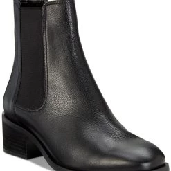 Best Pirce 😍 Kenneth Cole Reaction Salt 👩 Womens Padded Insole Square Toe Chelsea 🥾 Boots 🎉