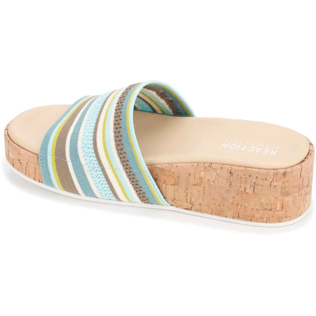 Promo π₯° Kenneth Cole Reaction Malia Stretch Multi π© Womens Cork Slip On Slide π©΄ Sandals π 3 Promo π₯° Kenneth Cole Reaction Malia Stretch Multi π© Womens Cork Slip On Slide π©΄ Sandals π - Image 3