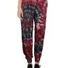 New 🧨 Lucca 👩 Womens Cotton Tie-Dye Jogger Pants 🎉