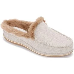 Flash Sale 👏 Kenneth Cole Reaction Glam 2.0 Mule Cozy 👩 Womens Faux Fur Comfort Insole Mules 😍