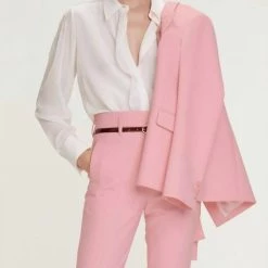 Best Pirce 💯 Dorothee Schumacher 👩 women Fluid Volumes Blouse in Whitesand 🌟