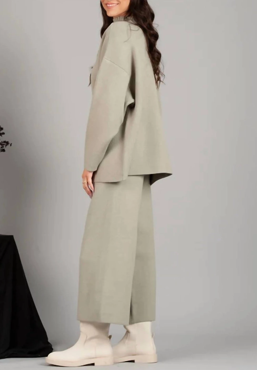 Hot Sale π€© Lucca π© women Meri Mock Neck Sweater in Pistachio π₯ 2 Hot Sale π€© Lucca π© women Meri Mock Neck Sweater in Pistachio π₯ - Image 2