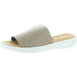 Promo 🧨 Kenneth Cole Reaction Four Jewel Slide 👩 Womens Open Toe Slip On Slide 🩴 Sandals 🌟