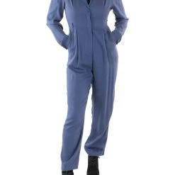 Outlet ⌛ Lucca 👩 Womens Collared Knit Jumpsuit 🤩