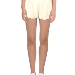 Discount ✨ Lucca 👩 Womens Textured Cuffed Hem Casual Shorts 🎉