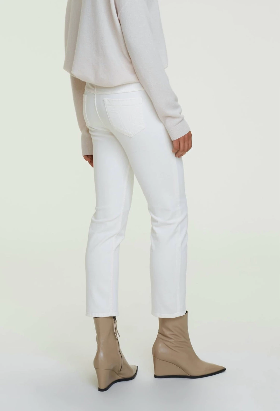 Brand new π Dorothee Schumacher π© women Denim Love Pants in Camellia White π€© 2 Brand new π Dorothee Schumacher π© women Denim Love Pants in Camellia White π€© - Image 2