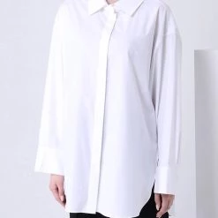 Cheapest 🥰 Dorothee Schumacher 👩 women Poplin Patch Bouse in Pure White 😍