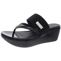 Top 10 😀 Kenneth Cole Reaction Pepea Cross 👩 Womens Patent Platform Wedge 🩴 Sandals 🧨