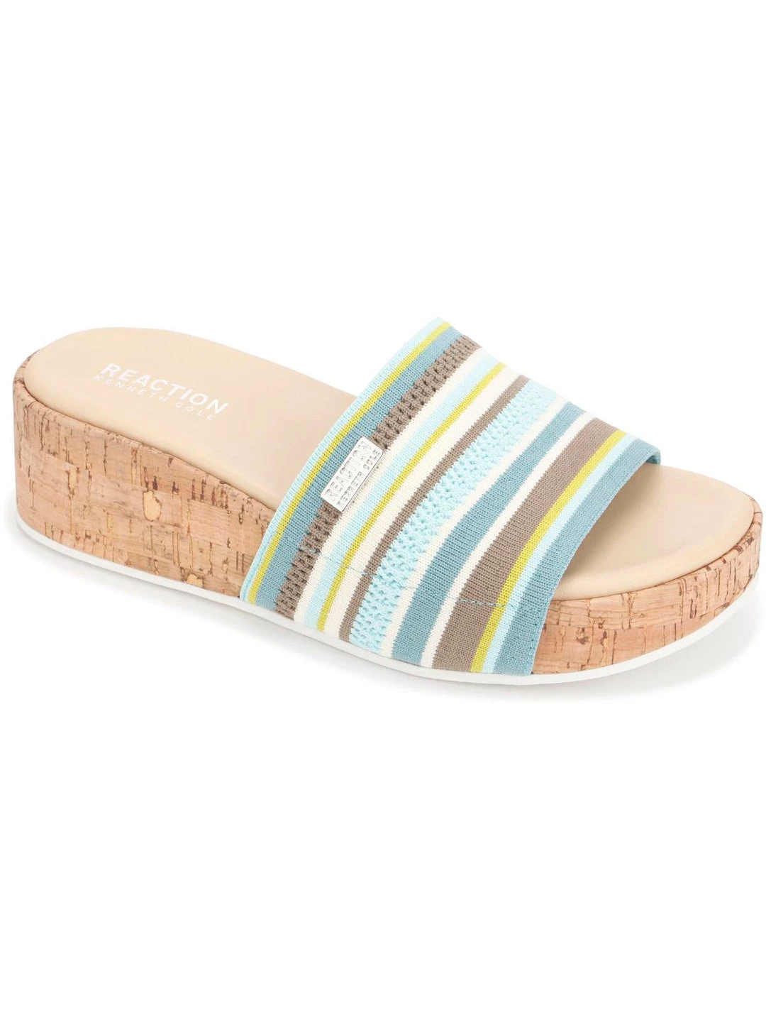 Promo π₯° Kenneth Cole Reaction Malia Stretch Multi π© Womens Cork Slip On Slide π©΄ Sandals π 1 Promo π₯° Kenneth Cole Reaction Malia Stretch Multi π© Womens Cork Slip On Slide π©΄ Sandals π