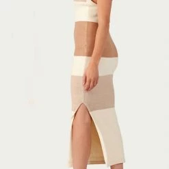 Cheapest 🎁 Lucca 👩 women Brizo Knitted Halterneck Midi 👗 Dress in Ivory/Tan 🧨 -Donna Karan Sleepwear Shop 994df7a479c14f73aeacb7736cf72d83 1080x