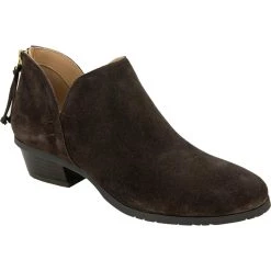 Best Pirce 🌟 Kenneth Cole Reaction Side Way 👩 Womens Suede Round Toe Ankle 🥾 Boots 🎁