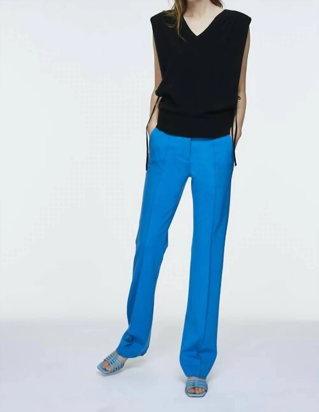 Wholesale β Dorothee Schumacher π© women Essence Pants in Deep Turquoise π 1 Wholesale β Dorothee Schumacher π© women Essence Pants in Deep Turquoise π