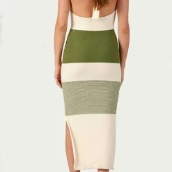 Best deal ❤️ Lucca 👩 women Brizo Knitted Halterneck Midi 👗 Dress in Ivory/Green 🥰 -Donna Karan Sleepwear Shop a2215bdee8874881bef8a4ce903732f4 9d2d4655 e956 40f6 aa20 e2d5c77fd7aa 1080x