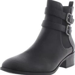 Discount 🔔 Kenneth Cole Reaction Salt Biker Jewel 👩 Womens Zipper Round-toe Ankle 🥾 Boots ⭐