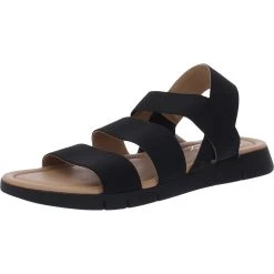 Deals 😉 Kenneth Cole Reaction Mandi Elastic 👩 Womens Slingback Open Toe Strappy 🩴 Sandals 👏