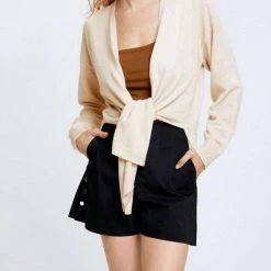 Hot Sale 🔥 Dorothee Schumacher 👩 women Sophisticated Softness V-Neck Cashmere Cardigan in Cottonwhite ⌛