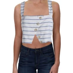 Hot Sale 🔥 Lucca 👩 Womens Striped Bralette Crop Top 🔔 -Donna Karan Sleepwear Shop cafff731f8b84148b719f658f29c4c2d 1080x