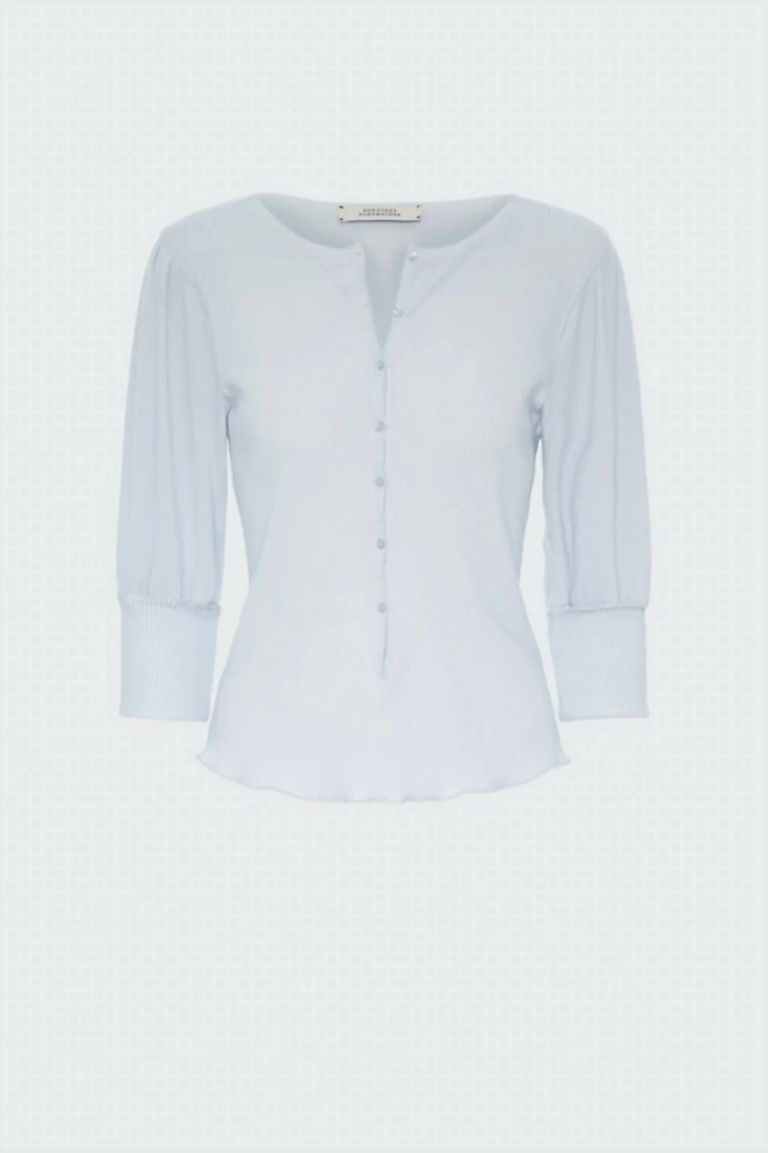 Wholesale β Dorothee Schumacher π© women Soft Rib π Shirt in Silver Blue π 2 Wholesale β Dorothee Schumacher π© women Soft Rib π Shirt in Silver Blue π - Image 2