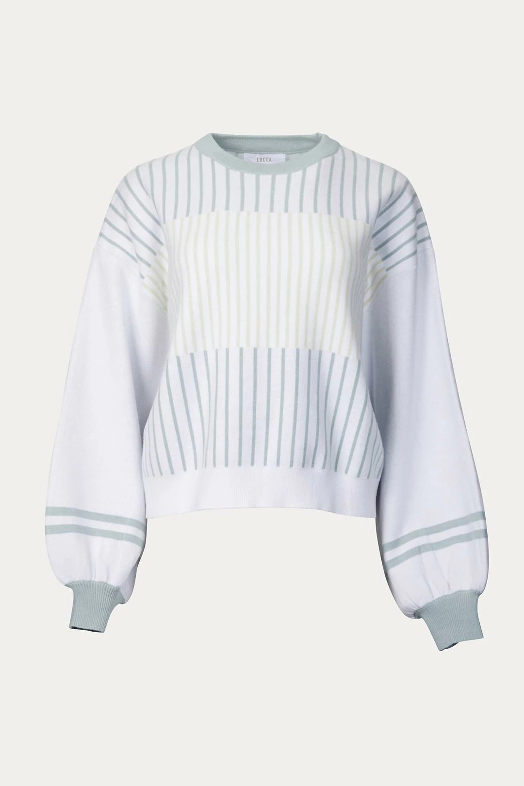 Discount π₯° Lucca π© women Hygea Slouchy Striped Sweater in Age π 1 Discount π₯° Lucca π© women Hygea Slouchy Striped Sweater in Age π