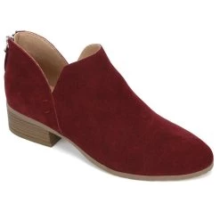 Best Sale 👍 Kenneth Cole Reaction Side Skip 👩 Womens Faux Suede Back Zipper Ankle 🥾 Boots 🛒