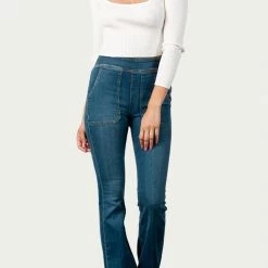Deals 🔔 Lucca 👩 women Cutout Ribbed Stretch-Knit Top in White ⌛