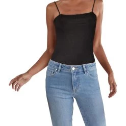 Best Pirce 🥰 Lucca 👩 Womens Ribbed Sleeveless Bodysuit 🤩