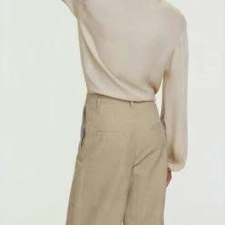 Best Pirce ✨ Dorothee Schumacher 👩 women Fluid Luxury Blouse in Greysand 🤩 -Donna Karan Sleepwear Shop ec64174918b84237865c0ef772c905f2 1080x