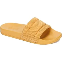 New ✔️ Kenneth Cole Reaction Screen Quilted Mens Corduroy Slip On Slide 🩴 Sandals 🛒