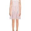 Outlet 🎉 Lush 👩 Womens Plaid Eyelet Sundress 🤩