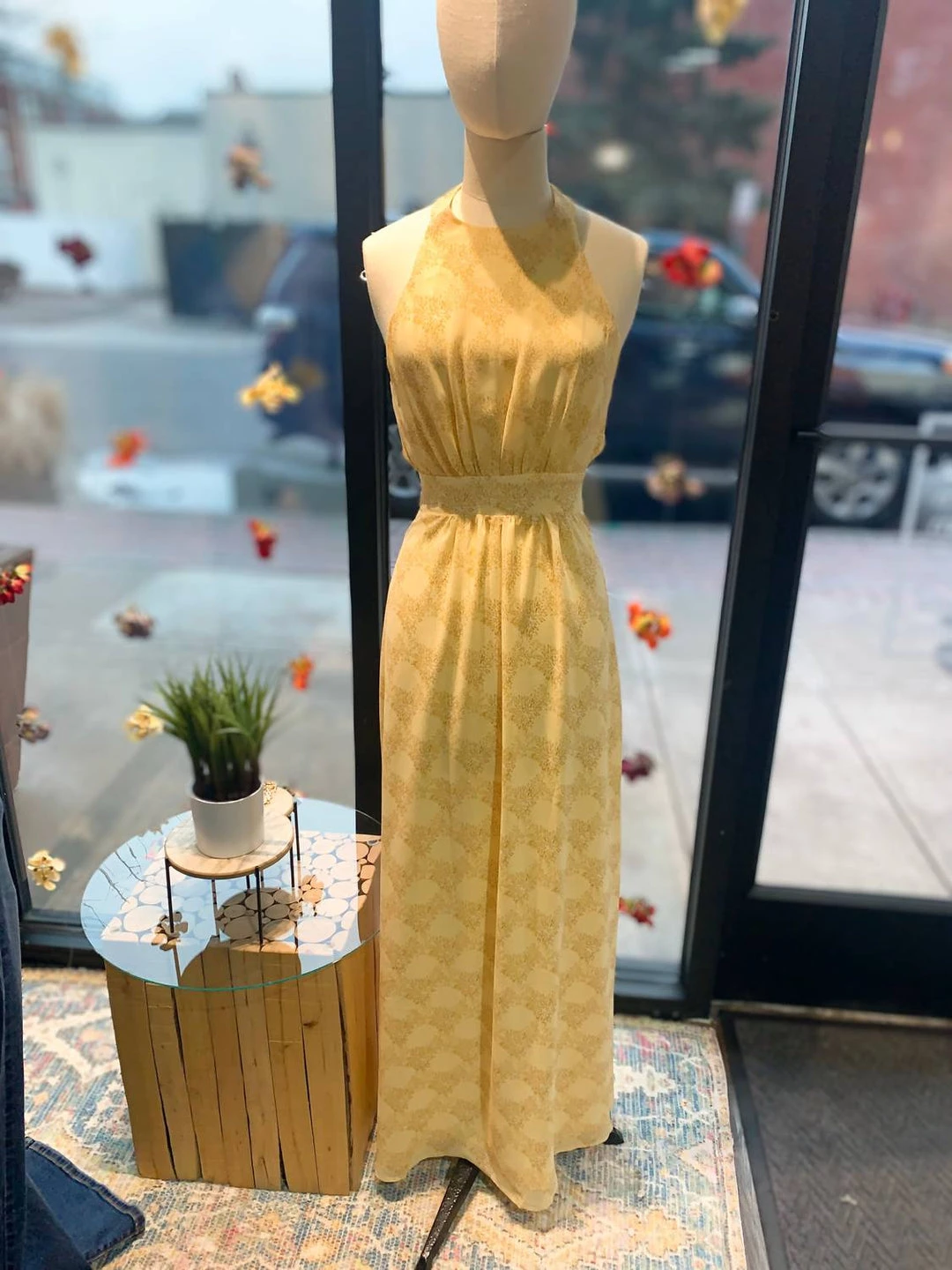 Promo π Lush π© women Halter Back Tie Maxi π Dress in Golden Yellow π 1 Promo π Lush π© women Halter Back Tie Maxi π Dress in Golden Yellow π