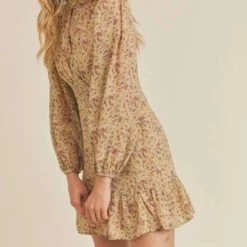 Best deal ✔️ Lush 👩 women Mock Neck 👗 Dress in Multi 🎉