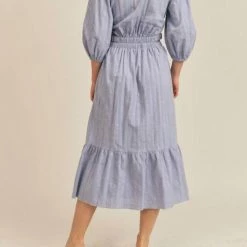 Flash Sale 🎁 Lush 👩 women Ezra Detached Front Midi 👗 Dress in Dusty Blue 👏 -Donna Karan Sleepwear Shop d01a326a784a4b93826606f0647e503f 1080x